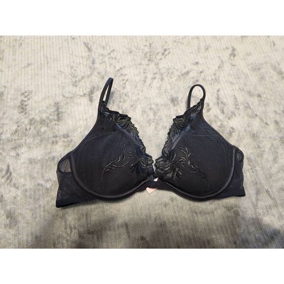 Victoria's Secret Very Sexy size 34B Push Up Bra Black - Picture 1 of 3